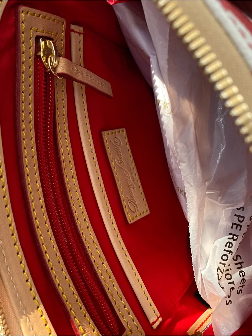Dooney & Bourke Chevron Bitsy Bag NWT